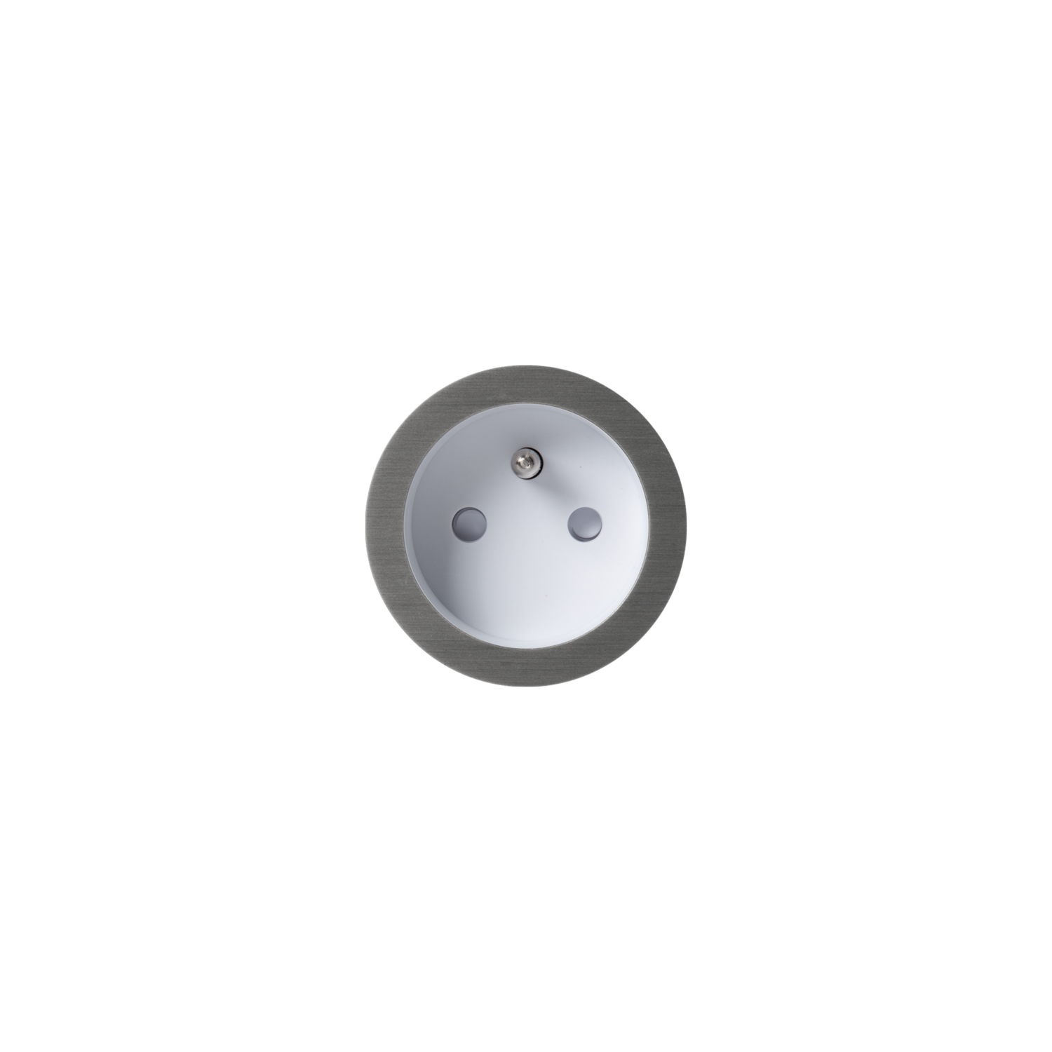 Rond 2.0 - multifit stopcontact nl-d dgrijs/wit